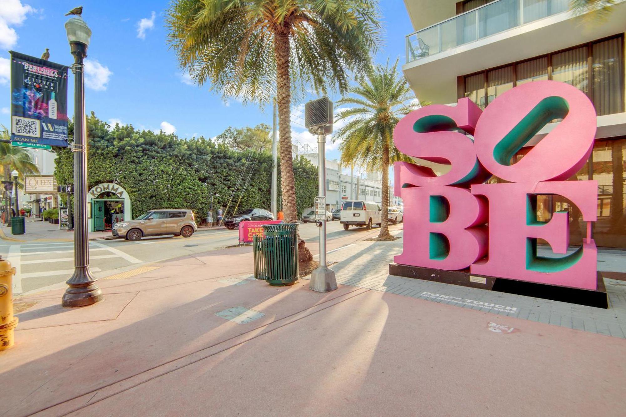 Beachy 1 B/R, W/2 Queen Beds, On Ocean Drive Beach Miami Beach Zewnętrze zdjęcie
