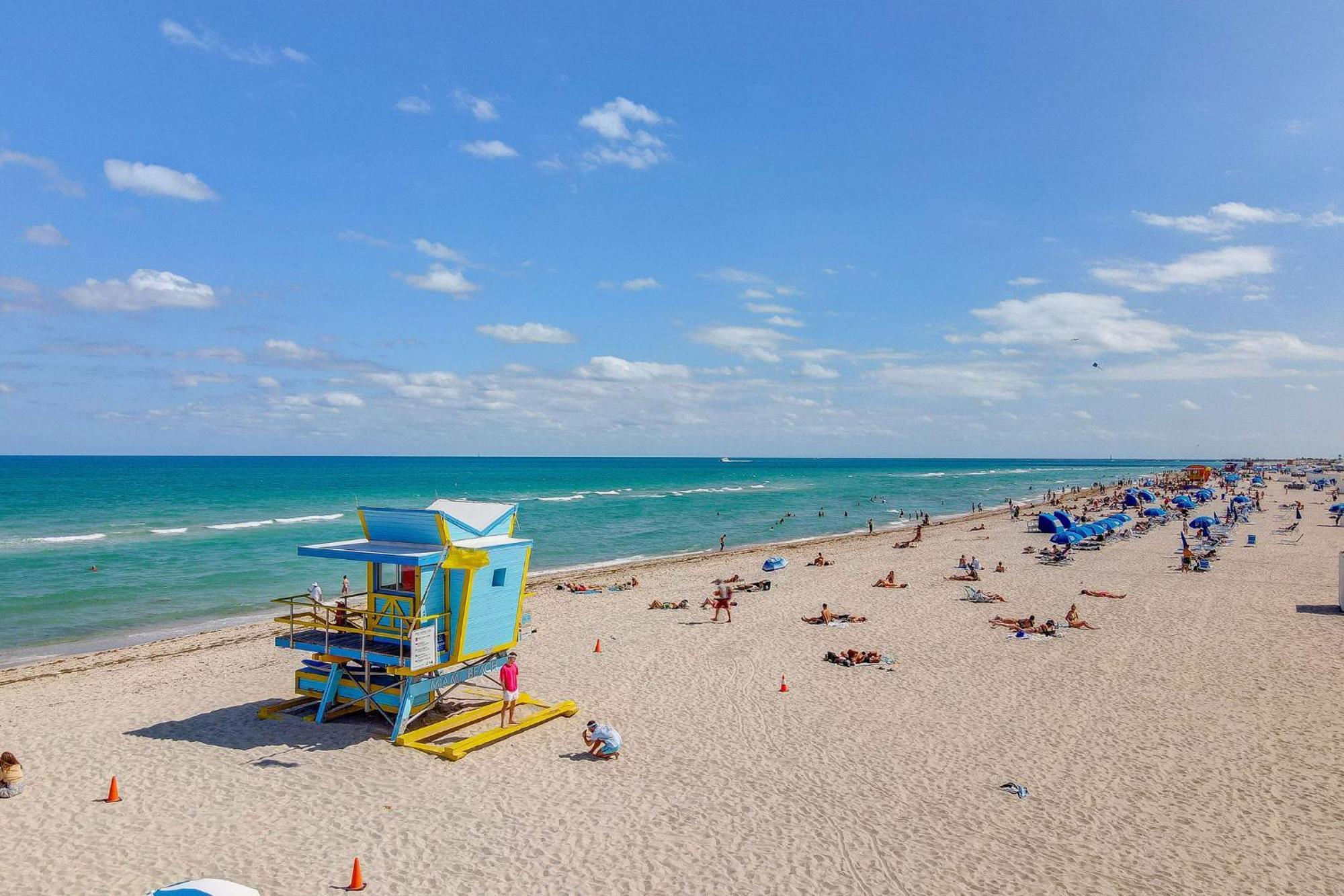 Beachy 1 B/R, W/2 Queen Beds, On Ocean Drive Beach Miami Beach Zewnętrze zdjęcie